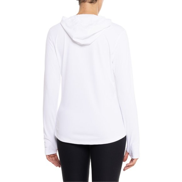 NEW Eddie Bauer Sunscape Hoodie - UPF 50 for women white 168sn - Picture 2 of 4